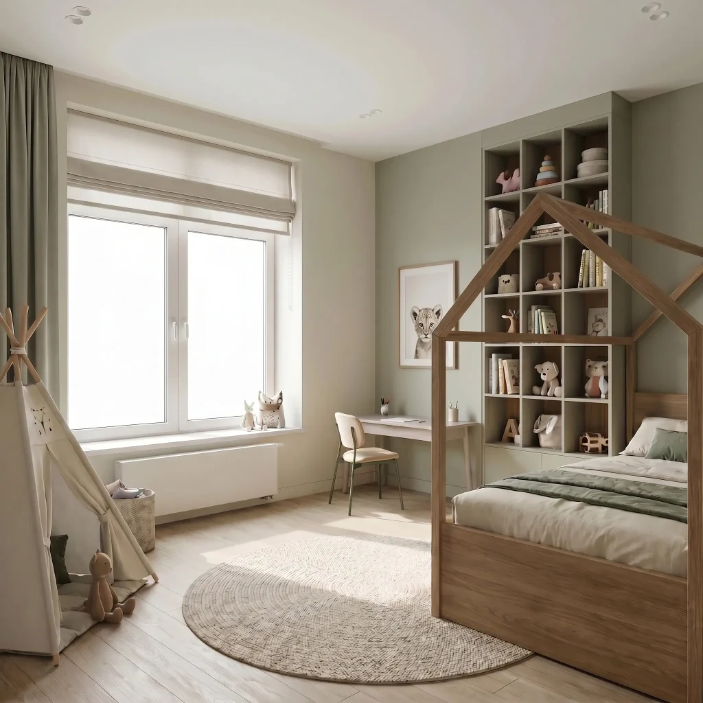 Amenajare dormitor copil apartament 3 camere