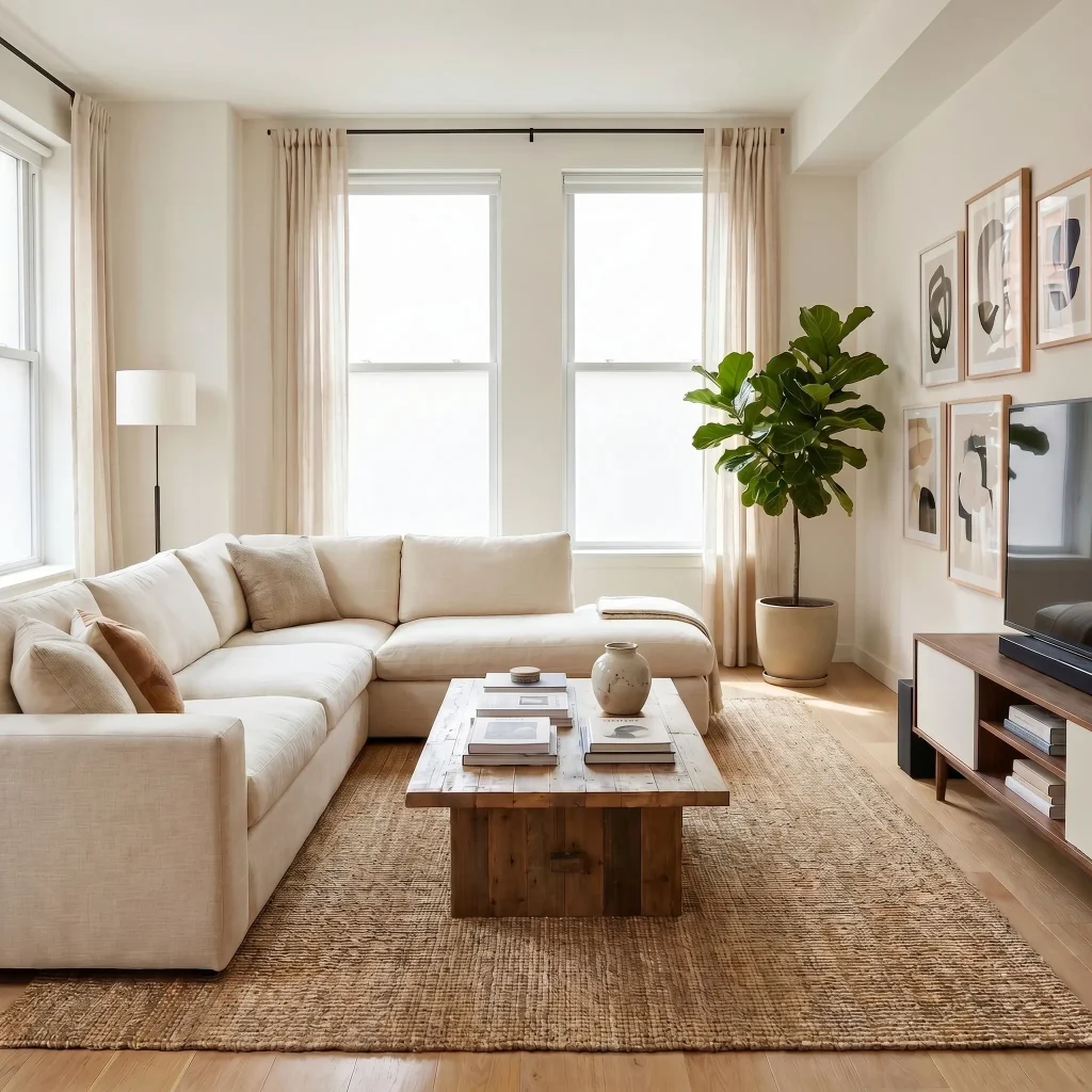 amenajare sufragerie apartament 3 camere